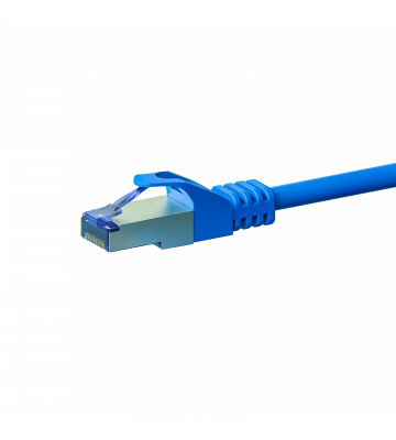 CAT 6a Netzwerkkabel LSOH - S/FTP - 0,50 Meter - Blau