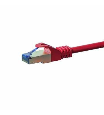 CAT 6a Netzwerkkabel LSOH - S/FTP - 2 Meter - Rot