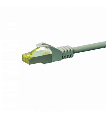  RJ45 Netzwerkkabel S/FTP (PiMF), mit CAT 7 Rohkabel, Grau, 30m