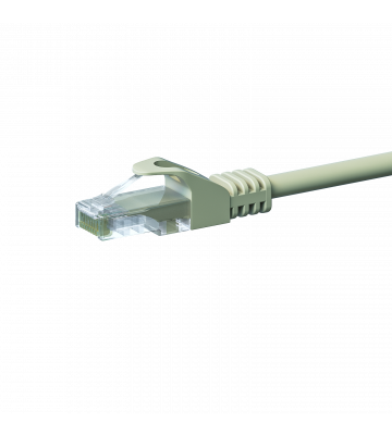 CAT 5e Netzwerkkabel U/UTP – 0.50 Meter -  Grau - CCA