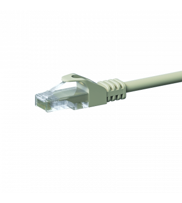 CAT 5e Netzwerkkabel U/UTP – 20 Meter -  Grau - CCA