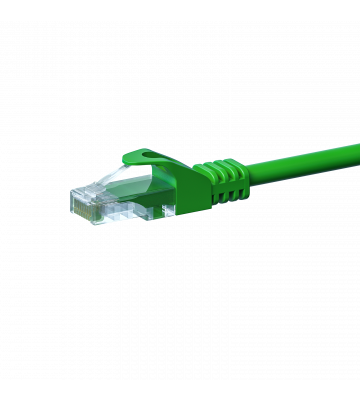 CAT 5e Netzwerkkabel U/UTP – 0.50 Meter -  Grün - CCA