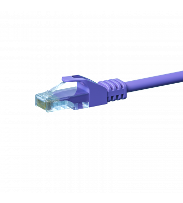 CAT 5e Netzwerkkabel U/UTP – 10 Meter -  Violett - CCA