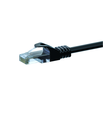 CAT 6 Netzwerkkabel U/UTP - 5 Meter - Schwarz - CCA