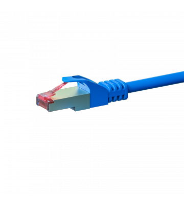 CAT 6 Netzwerkkabel LSOH - S/FTP - 0,50 Meter - Blau