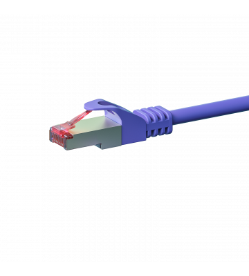 CAT 6 Netzwerkkabel LSOH - S/FTP - 1 Meter - Violett