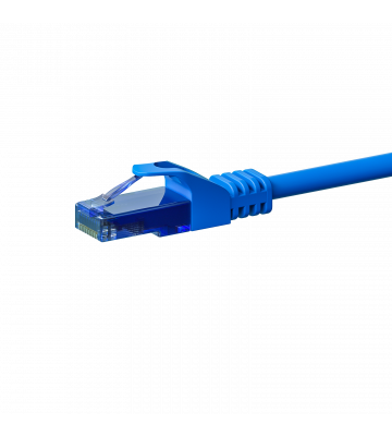 CAT6a Netzwerkkabel 100% Kupfer - U/UTP - 1,50 Meter - Blau