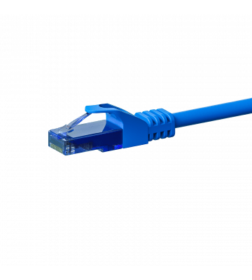 CAT6a Netzwerkkabel 100% Kupfer - U/UTP - 3 Meter - Blau