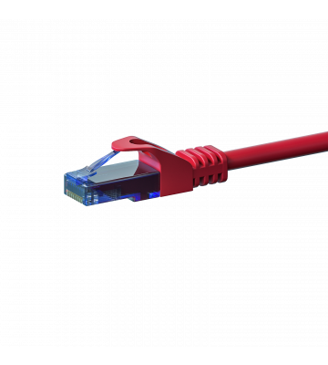 CAT6a Netzwerkkabel 100% Kupfer - U/UTP - 5 Meter - Rot