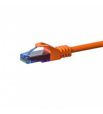 CAT6a Netzwerkkabel 100% Kupfer - U/UTP - 10 Meter - Orange