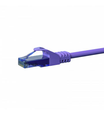 CAT6a Netzwerkkabel 100% Kupfer - U/UTP - 1,50 Meter - Violett