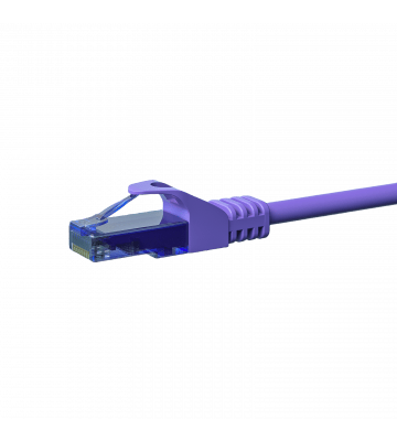 CAT6a Netzwerkkabel 100% Kupfer - U/UTP - 5 Meter - Violett