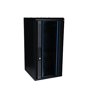 15 HE, 10” Serverschrank, mit Glastür, (BxTxH)  370x450x752mm