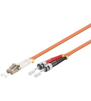 Glasfaserkabel LC-ST OM2 Duplex Patchkabel – 10 Meter