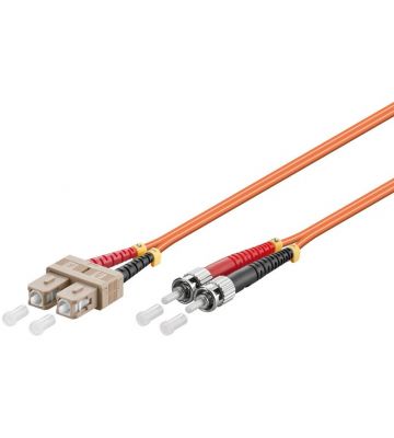 Glasfaserkabel SC-ST OM2 Duplex Patchkabel – 0.5 Meter