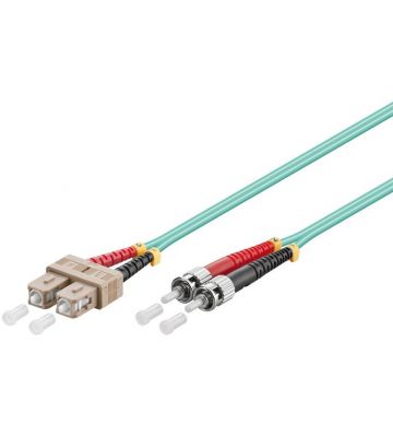 Glasfaserkabel SC-ST OM3 Duplex Patchkabel – 1 Meter