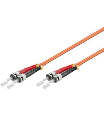 Glasfaserkabel ST-ST OM2 Duplex Patchkabel – 2 Meter