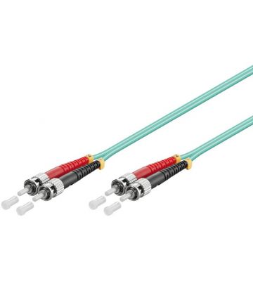 Glasfaserkabel ST-ST OM3 Duplex Patchkabel – 2 Meter