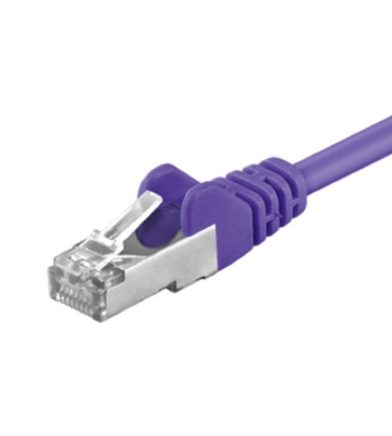 CAT 5e Netzwerkkabel F/UTP - 7,5 Meter - Violett