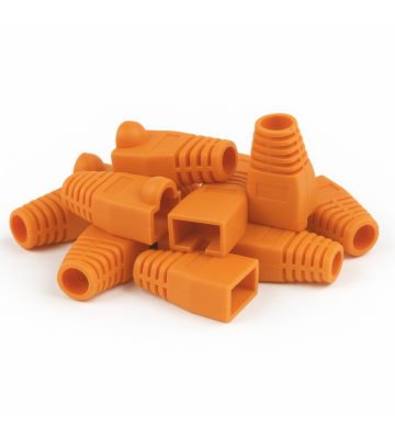 DANICOM RJ45 Tule Orange - 10 Stück