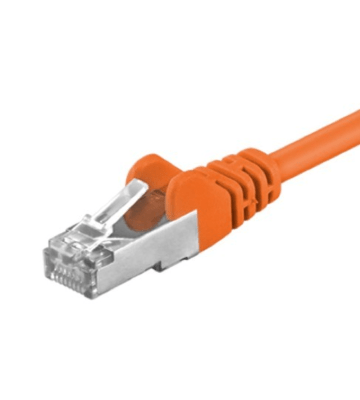 CAT 5e Netzwerkkabel F/UTP - 10 Meter - Orange