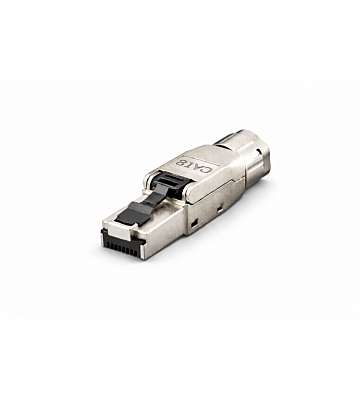 DANICOM S/FTP CAT8 Toolless RJ45 Netzwerkstecker - für Starrleiter