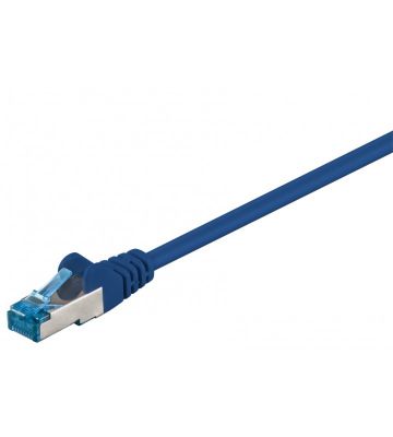 CAT 6a Netzwerkkabel LSOH - S/FTP - 50 Meter - Blau