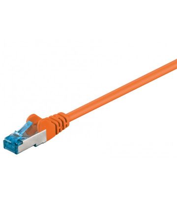 CAT 6a Netzwerkkabel LSOH - S/FTP - 5 Meter - Orange