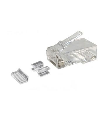 CAT6a Stecker RJ45 mit Hilffstück - für Flexibel