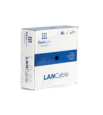 DANICOM CAT6 FTP 50m Starrleiter -  LSZH (Dca)