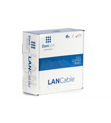 DANICOM CAT5E UTP 50m Starrleiter - LSZH (Eca)