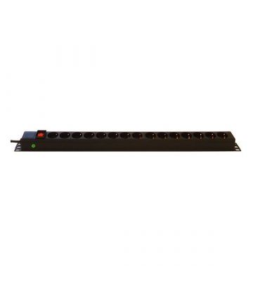19” Steckdosenleiste - 15-fach