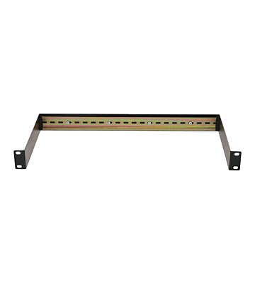 1HE DIN Hutschiene für 19" Schränke