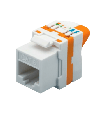 CAT6 UTP Keystone Netzwerkstecker - Toolless Twist