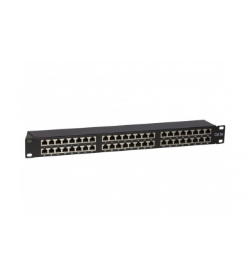 Patchpanel 19" CAT5e FTP - 48 ports