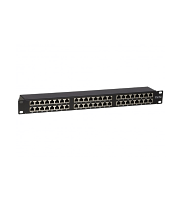 Patchpanel 19" CAT5e FTP - 48 ports