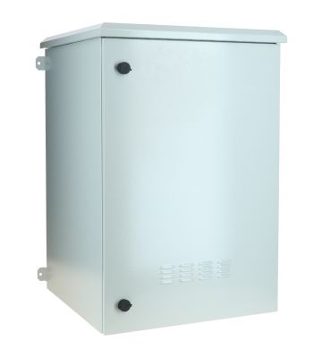 18 HE 19” Outdoor Serverschrank zur Wandmontage IP55 - 600 x 600 x 900mm 