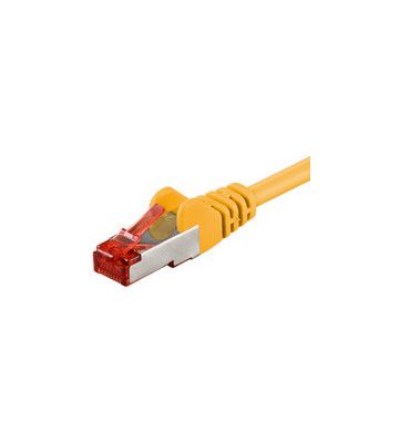 CAT 6 Netzwerkkabel LSOH - S/FTP - 1 Meter - Gelb