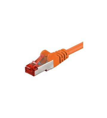CAT 6 Netzwerkkabel LSOH - S/FTP - 25 Meter - Orange 