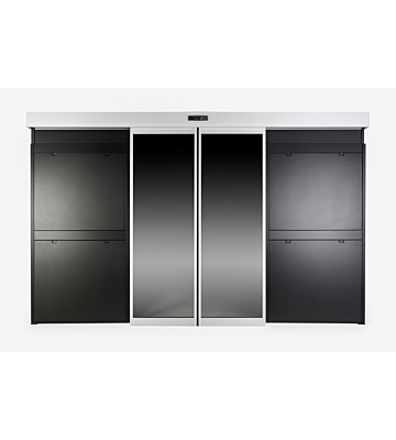 Datacenter-Schiebetüren, vollautomatische Bedienung 48U