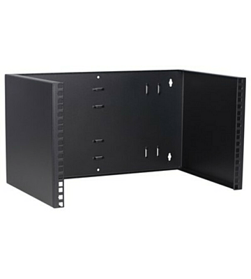 6 HE, 19” Montagerahmen für Wandbefestigungen ohne Schaniere - 300mm Tief 
