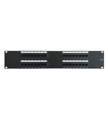 Patchpanel 19" CAT6 UTP - 32 ports - 2U