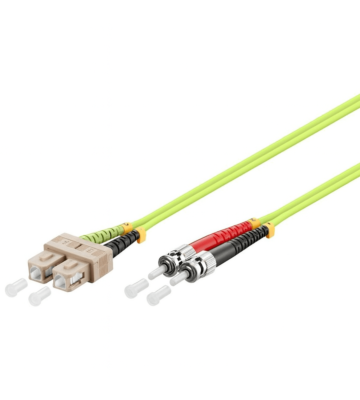 Glasfaserkabel SC-ST OM5 Duplex Patchkabel –3 Meter