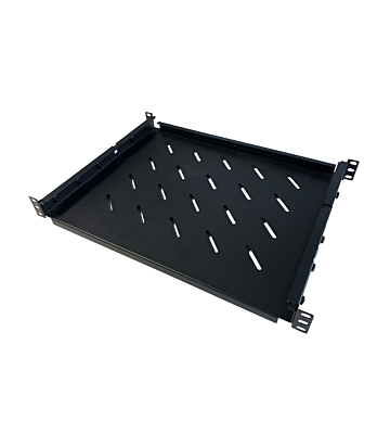 19” Universeller Fachboden 550mm bis 790mm - 1 HE