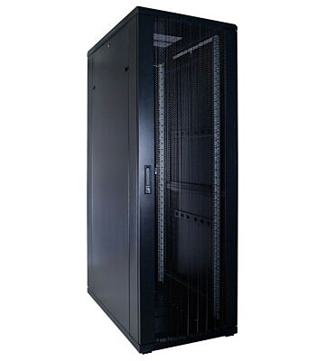 37 HE 19” Serverschrank, mit perforierter Fronttür (BxTxH) 600 x 1000 x 1800mm 