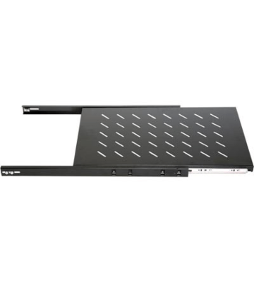 Ausziehbarer Fachboden – maximales Gewicht 18 KG  – 1 HE - 550mm Tief