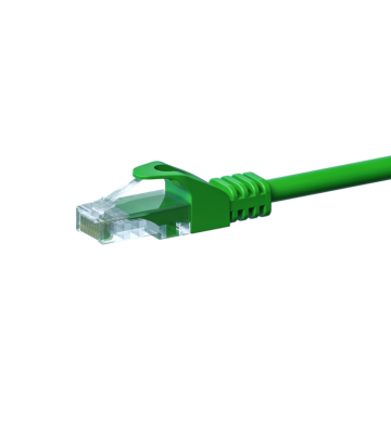 CAT 5e Netzwerkkabel U/UTP – 5 Meter -  Grün  - CCA