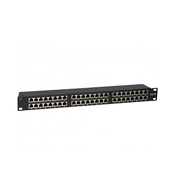 Patchpanel 19" CAT5e FTP - 48 ports