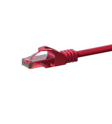 CAT6 Netzwerkkabel 100% Kupfer - U/UTP - 3 Meter - Rot