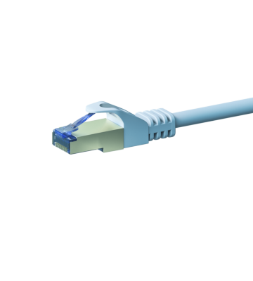 CAT 6a Netzwerkkabel LSOH - S/FTP - 1 Meter - Weiß